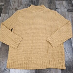 Mens Pendleton Thomas Kay size XL Alpaca Mock Neck Long Sleeve Sweater